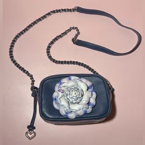 Brighton “Rosie mini camera bag” purse - blue/purple - new never used